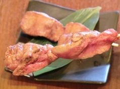 朝採り生肝の串焼き