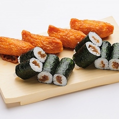 のりいなり（のり巻き2本、いなり4ヶ）