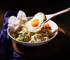 豚肉のピリ辛チャーハン