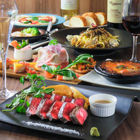 多彩なコース料理で特別な宴会を演出いたします♪