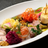 まずはこの一皿！☆前菜盛り合わせ