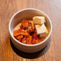 チャンジャクリームチーズ