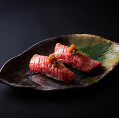 和牛炙り大トロにぎり