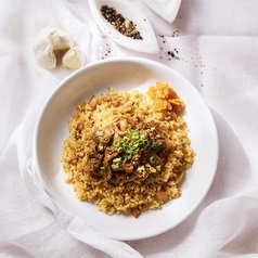 ガーリックビーフピラフ