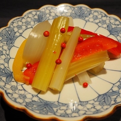 旬野菜の浅漬け