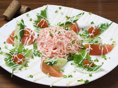 明太子ソースの大根サラダ