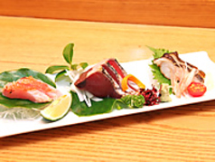 旬のお刺身盛り合わせ