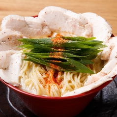京赤地鶏の白湯ラーメン