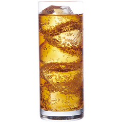 【コーヒー リキュール】　ブラック・ルシアンソーダ（コーヒーリキュール + ウォッカ + ソーダ）　