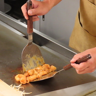 厳選素材を使用した鉄板焼きの魅力を堪能して下さい！