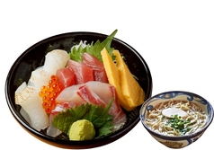 県産三色丼