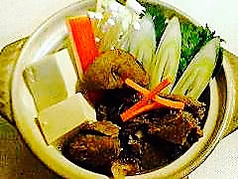 牛スジと野菜の鍋