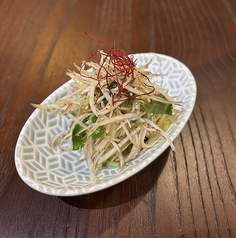 ごぼうと新しょうがのナムル