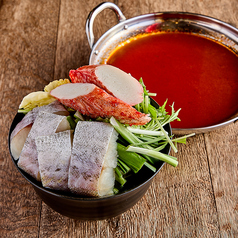 タラとほぼカニのトマト鍋（1人前）