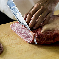 こだわりの熟成肉