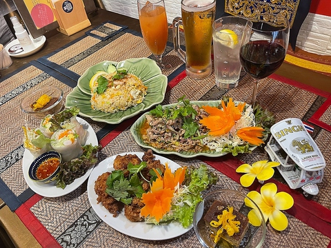 Sol Bangkok コース【２名さま】 【100分飲み放題付】 トゥクトゥク 送迎なし