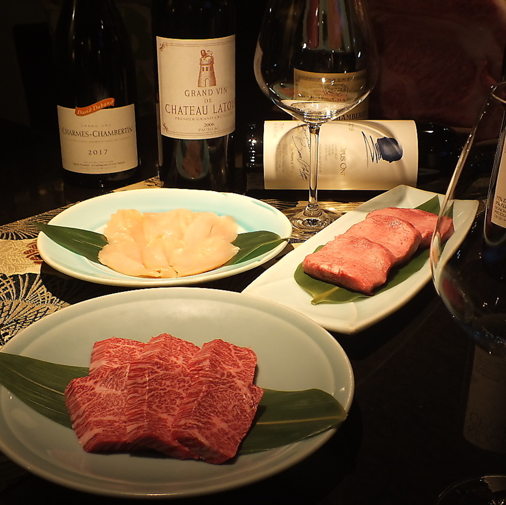 どの肉もきれいなピンク色で写真映えすること間違いなし