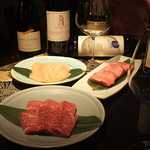 どの肉もきれいなピンク色で写真映えすること間違いなし