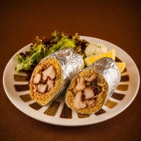 お食事にもおすすめ◎チキンブリトー