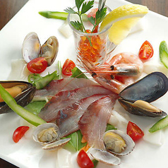 カルパッチョの盛り合わせ