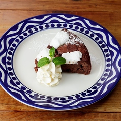 スモア風ガトーショコラ