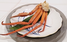 紅ズワイ蟹半身スチーム