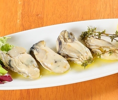 自家製牡蠣のハーブマリネ