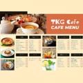 料理メニュー写真 【TKGカフェ限定メニュー！】TKG CAFE MENU