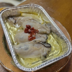 牡蠣のアヒージョ