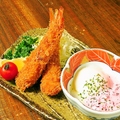 料理メニュー写真&nbsp;〈温玉タルタル〉えびフライ（2尾）