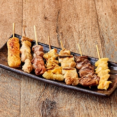 焼き鳥七種盛り