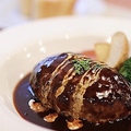 料理メニュー写真&nbsp;ジューシーなデミグラスハンバーグ セット