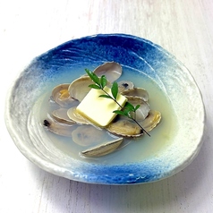 あさり酒蒸しバター