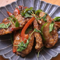 料理メニュー写真&nbsp;ガパオ手羽先