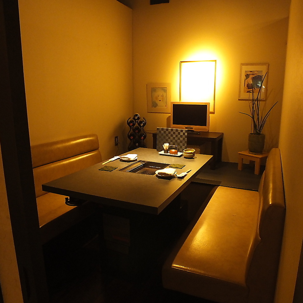 全室個室または半個室