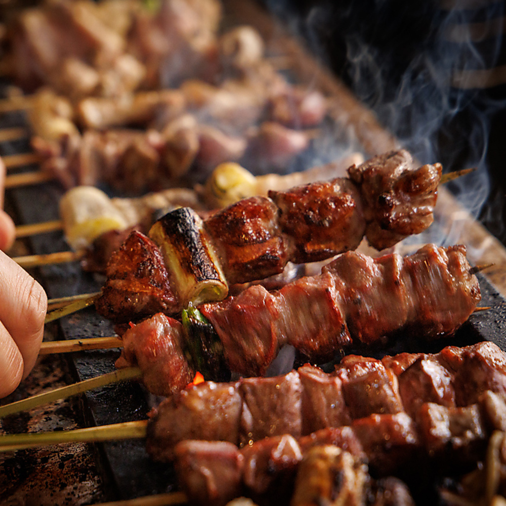やきとん 焼き鳥 肉 和牛 牛タン 海鮮 マグロ 刺身 日本酒 歓送迎会 幹事無料 団体席 貸切 飲み放題