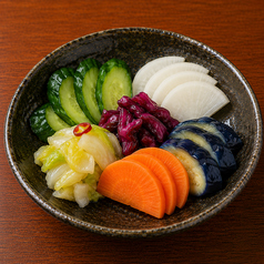 お新香盛り合わせ