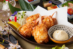 かに爪アーモンド揚げ(2個)