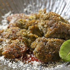 香草パン粉のレバーカツ