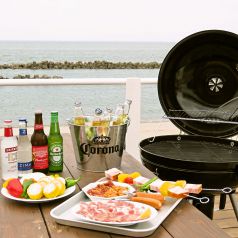 手ぶらでBBQが楽しめる♪冷たいビールあります！