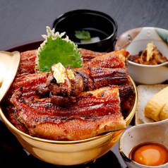 【ディナー限定10食】 美濃金 謹製 月見肝入りうな丼