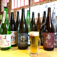 お酒好きには嬉しい日本酒のラインナップ！