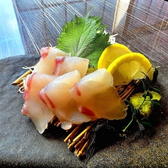 鯛のお刺身