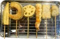 料理メニュー写真&nbsp;串カツ海鮮・野菜盛り6種