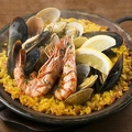 料理メニュー写真&nbsp;魚介のパエリア