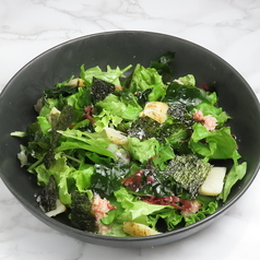 帆立と蟹のチョレギサラダ