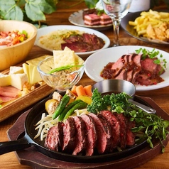 隠れ家個室 肉バル GLAM グラム 梅田店のコース写真