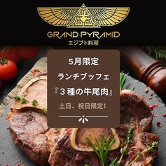 GRAND PYRAMID EGYPTIAN RESTAURANT グランド ラミッドのコース写真