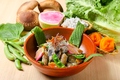 料理メニュー写真&nbsp;紀州の恵みと野菜のサラダ