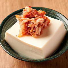 薬味たっぷり 冷やし豆腐